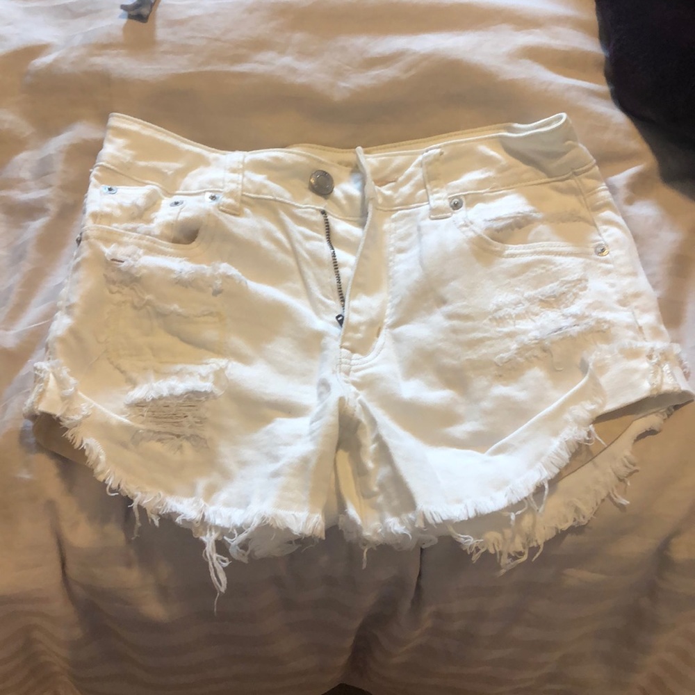 White shorts